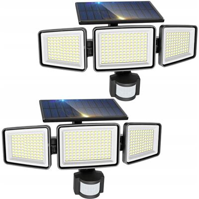 Inny producent NIPIFY Lampy Solarne Z Czujnikiem Ruchu 2 Sztuki IP65 Do Ogrodu Inny producent NIPIFY Lampy Solarne Z Czujnikiem Ruchu 2 Sztuki IP65 Do Ogrodu
