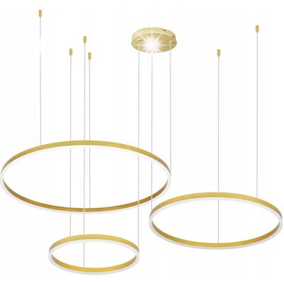 Interlook NOWOCZESNA LAMPA WISZĄCA LED 69W 60/40/20cm Interlook NOWOCZESNA LAMPA WISZĄCA LED 69W 60/40/20cm