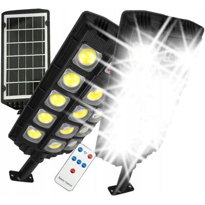 Lamex POTĘŻNA LAMPA SOLARNA ULICZNA LATARNIA CZUJNIK RUCHU ZMIERZCHU PILOT 1500W Lamex POTĘŻNA LAMPA SOLARNA ULICZNA LATARNIA CZUJNIK RUCHU ZMIERZCHU PILOT 1500W