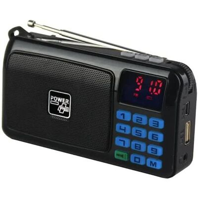 POWERplus Crow solarne radio i odtwarzacz mp3 POWERplus Crow solarne radio i odtwarzacz mp3