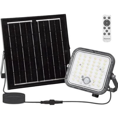 Aigostar Reflektor led z czujnikiem 80w ruchu panel solarny Aigostar Reflektor led z czujnikiem 80w ruchu panel solarny