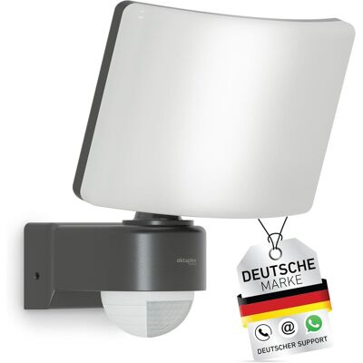 Inny producent Reflektor Z Czujnikiem Ruchu Oktaplex Cali reflektor LED 30W, 2200lm, IP65 3000 K Szary Inny producent Reflektor Z Czujnikiem Ruchu Oktaplex Cali reflektor LED 30W, 2200lm, IP65 3000 K Szary