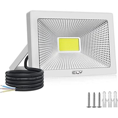Inny producent Reflektor Zewnętrzny Led 50 W, Biały Inny producent Reflektor Zewnętrzny Led 50 W, Biały