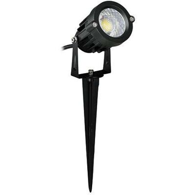Ideus Czarny 5W Reflektor Ogrodowy - IP65 Zewnętrzny Ideus Czarny 5W Reflektor Ogrodowy - IP65 Zewnętrzny