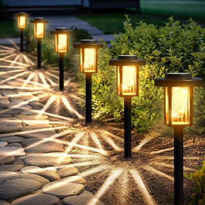 Inny producent SOLPEX Lampy Solarne LED 6 Sztuk Ogród Taras Ścieżka Ciepły Biały Inny producent SOLPEX Lampy Solarne LED 6 Sztuk Ogród Taras Ścieżka Ciepły Biały