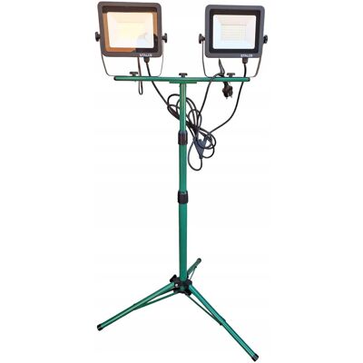 STALCO HALOGEN NAŚWIETLACZ LED 2X50W (100W) NA STATYWIE STALCO HALOGEN NAŚWIETLACZ LED 2X50W (100W) NA STATYWIE