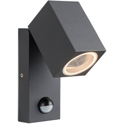 AZzardo Szara Lampa Ścienna Goran Outdoor Z Czujnikiem Ruchu AZzardo Szara Lampa Ścienna Goran Outdoor Z Czujnikiem Ruchu