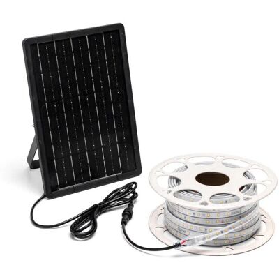 Aigostar Taśma Solarna 20mb 6500k 20w Led Biała Zimna Zestaw Do Oświetlenia Aigostar Taśma Solarna 20mb 6500k 20w Led Biała Zimna Zestaw Do Oświetlenia
