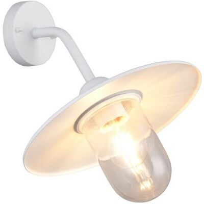TRIO Lampa ścienna zewnętrzna BRENTA E27 40W IP44 - biały TRIO Lampa ścienna zewnętrzna BRENTA E27 40W IP44 - biały