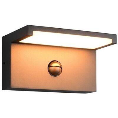 TRIO Lampa ścienna zewnętrzna RAVI LED 13W 1500lm IP54 2200-3000-4000K - czarny TRIO Lampa ścienna zewnętrzna RAVI LED 13W 1500lm IP54 2200-3000-4000K - czarny