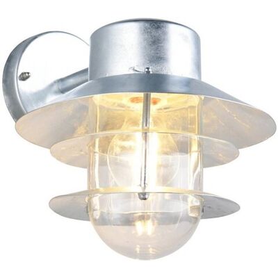 TRIO Lampa ścienna zewnętrzna RUVUMA E27 10W IP44 - szary TRIO Lampa ścienna zewnętrzna RUVUMA E27 10W IP44 - szary