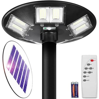 Interlook Uliczna latarnia, lampa solarna LED UFO 1000W, 12Ah, IP65, 672 LED SMD5730 duży panel słoneczny 6V/15W Pilot LDT-B840 Interlook Uliczna latarnia, lampa solarna LED UFO 1000W, 12Ah, IP65, 672 LED SMD5730 duży panel słoneczny 6V/15W Pilot LDT-B840