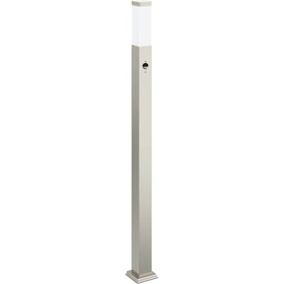 Inny producent vidaXL Słupek oświetleniowy z czujnikiem 110 cm, stal nierdzewna IP44 Inny producent vidaXL Słupek oświetleniowy z czujnikiem 110 cm, stal nierdzewna IP44