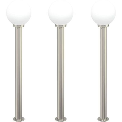 Inny producent vidaXL Słupki oświetleniowe 3 szt. 120 cm Stal nierdzewna IP44 Inny producent vidaXL Słupki oświetleniowe 3 szt. 120 cm Stal nierdzewna IP44