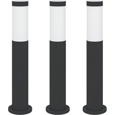 Inny producent vidaXL Słupki oświetleniowe 3 szt. 50 cm Stal nierdzewna IP44 Inny producent vidaXL Słupki oświetleniowe 3 szt. 50 cm Stal nierdzewna IP44