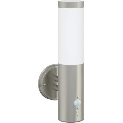 Inny producent vidaXL Zewnętrzna lampa ścienna Srebrny 15 x 7,5 x 33 cm Inny producent vidaXL Zewnętrzna lampa ścienna Srebrny 15 x 7,5 x 33 cm