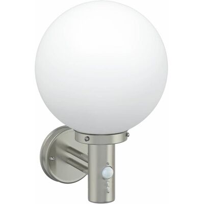 vidaXL Zewnętrzna lampa ścienna Srebrny 28 x 25 x 38 cm vidaXL Zewnętrzna lampa ścienna Srebrny 28 x 25 x 38 cm