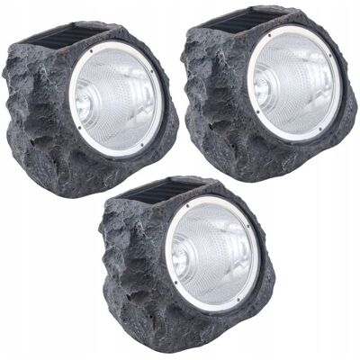 Zestaw 3 lamp ogrodowych solarnych LED SOLAR 48505 Eeglo Zestaw 3 lamp ogrodowych solarnych LED SOLAR 48505 Eeglo