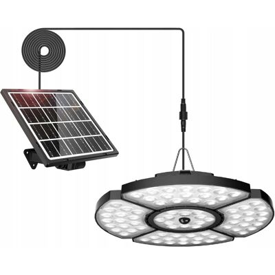 Inny producent Zewnętrzna Lampa Ogrodowa Wisząca 76 diod LED Inny producent Zewnętrzna Lampa Ogrodowa Wisząca 76 diod LED