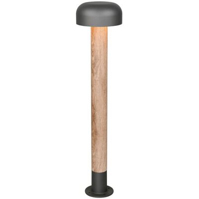 Trio Zewnętrzna lampa ścienna FRASER 262560178 grzyb IP54 szary Trio Zewnętrzna lampa ścienna FRASER 262560178 grzyb IP54 szary