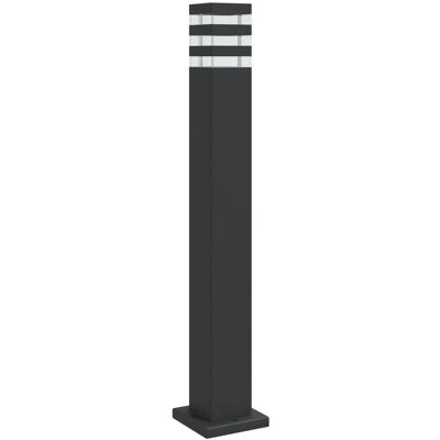 VMP Zewnętrzna lampa stojąca, czarna, 80 cm, aluminium VMP Zewnętrzna lampa stojąca, czarna, 80 cm, aluminium