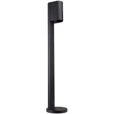 Zewnętrzna LAMPA stojąca ROVIGO 60350/BK-9 Italux metalowa OPRAWA ogrodowa LED 8W 3000K słupek outdoor IP54 czarny Zewnętrzna LAMPA stojąca ROVIGO 60350/BK-9 Italux metalowa OPRAWA ogrodowa LED 8W 3000K słupek outdoor IP54 czarny