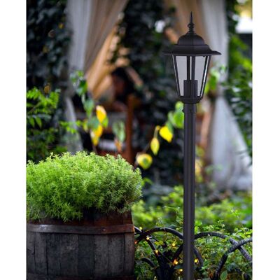 Zewnętrzna LAMPA stojąca STANDARD K-6009B czarny Kaja klasyczna OPRAWA latarenka outdoor metalowa IP44 czarna Zewnętrzna LAMPA stojąca STANDARD K-6009B czarny Kaja klasyczna OPRAWA latarenka outdoor metalowa IP44 czarna