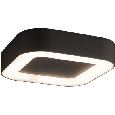 Nowodvorski Zewnętrzna lampa sufitowa PUEBLA 9513 kwadratowa LED 12W IP54 grafitowa Nowodvorski Zewnętrzna lampa sufitowa PUEBLA 9513 kwadratowa LED 12W IP54 grafitowa