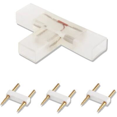 Aigostar Złącze T 10mm trójnik do taśm na 230V do wysokonapięciowych pasków led Aigostar Złącze T 10mm trójnik do taśm na 230V do wysokonapięciowych pasków led