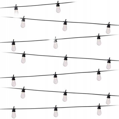 ProGarden Girlanda ogrodowa LED 12.5 m 20 szt. VILDE 841803 ProGarden Girlanda ogrodowa LED 12.5 m 20 szt. VILDE 841803