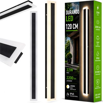 Master LED Lampa LED Oprawa Kinkiet ogrodowy elewacyjna LED 29W DURANGO 120cm Oświetlenie Zewnętrzne Belka IP65 Master LED Lampa LED Oprawa Kinkiet ogrodowy elewacyjna LED 29W DURANGO 120cm Oświetlenie Zewnętrzne Belka IP65