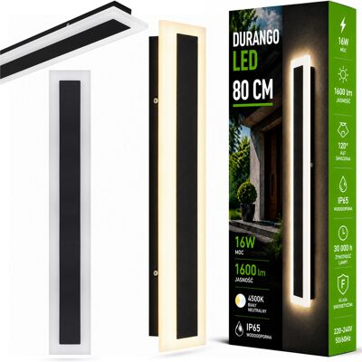 Master LED Lampa LED ścienna elewacyjna Durango 80cm 16W IP65 kinkiet zewnętrzny ogrodowy Master LED Lampa LED ścienna elewacyjna Durango 80cm 16W IP65 kinkiet zewnętrzny ogrodowy