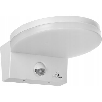 Maclean Lampa LED zewnętrzna ścienna z czujnikiem ruchu zmierzchu 15W IP65 MCE344 W Maclean Lampa LED zewnętrzna ścienna z czujnikiem ruchu zmierzchu 15W IP65 MCE344 W