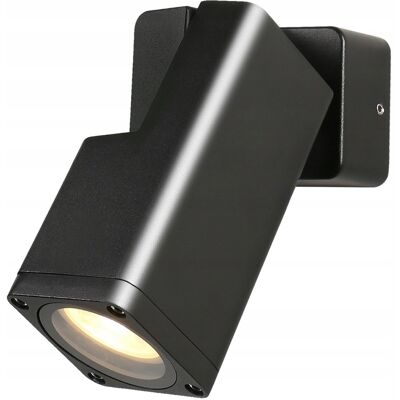 Lampa Ogrodowa Kinkiet Regulowany Czarny 1xgu10 35w Salvia Candellux Lampa Ogrodowa Kinkiet Regulowany Czarny 1xgu10 35w Salvia Candellux