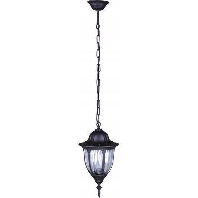 Lampa ogrodowa wisząca latarnia czarna IP44 E27 60W Vasco Kaja Lampa ogrodowa wisząca latarnia czarna IP44 E27 60W Vasco Kaja