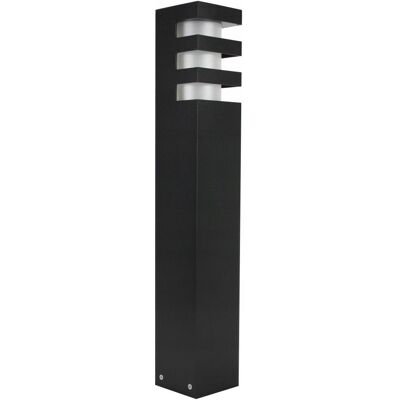 Lampa słupek ogrodowy zewnętrzny minimalistyczny czarny 50 cm IP54 SU-MA Lampa słupek ogrodowy zewnętrzny minimalistyczny czarny 50 cm IP54 SU-MA
