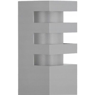 Lampa słupek ogrodowy zewnętrzny minimalistyczny szary 50 cm IP54 SU-MA Lampa słupek ogrodowy zewnętrzny minimalistyczny szary 50 cm IP54 SU-MA