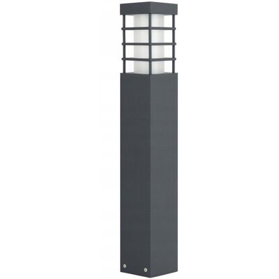Lampa słupek ogrodowy zewnętrzny nowoczesny ciemny szary 50 cm IP54 SU-MA Lampa słupek ogrodowy zewnętrzny nowoczesny ciemny szary 50 cm IP54 SU-MA