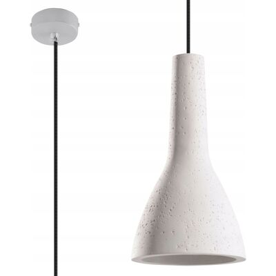 Lampa wisząca betonowa EMPOLI 60W E27 IP20 szara Sollux Lighting Lampa wisząca betonowa EMPOLI 60W E27 IP20 szara Sollux Lighting