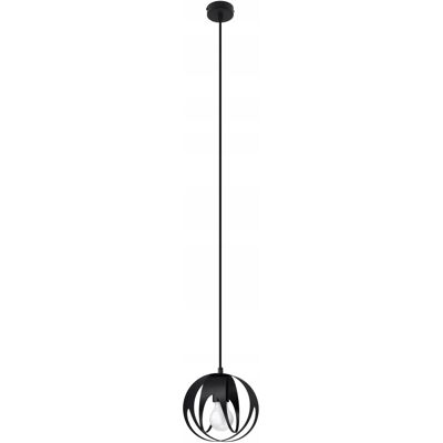 SOLLUX LIGHTING Lampa wisząca czarna metalowa okrągła 16cm nad stół wyspę nowoczesna Sollux SOLLUX LIGHTING Lampa wisząca czarna metalowa okrągła 16cm nad stół wyspę nowoczesna Sollux