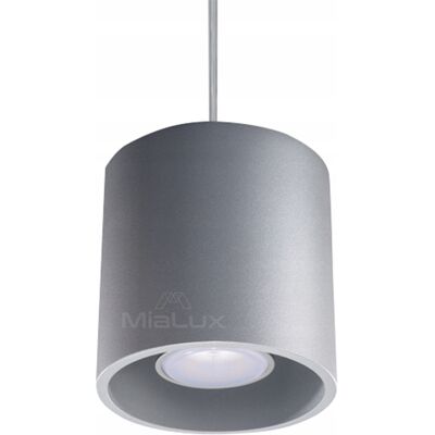 Lampa wisząca ORBIS Szary Sollux Lighting Lampa wisząca ORBIS Szary Sollux Lighting