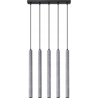 Lampa wisząca szara betonowa 5xG9 8W PASTELO SL.1274 Sollux Lighting Lampa wisząca szara betonowa 5xG9 8W PASTELO SL.1274 Sollux Lighting