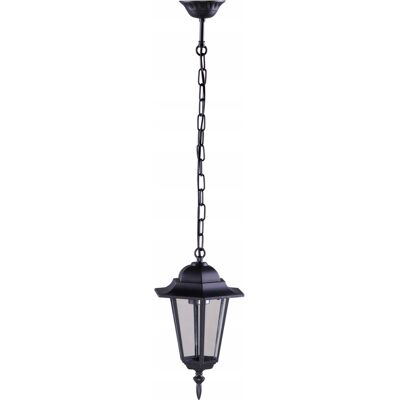 KAJA Lampa wisząca zewnętrzna na taras balkon czarna sufitowa IP44 STANDARD KAJA Lampa wisząca zewnętrzna na taras balkon czarna sufitowa IP44 STANDARD