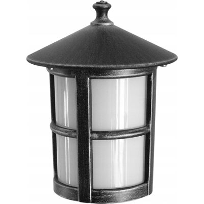 Lampa wisząca zewnętrzna tarasowa czarna biała na łańcuchu SU-MA Lampa wisząca zewnętrzna tarasowa czarna biała na łańcuchu SU-MA