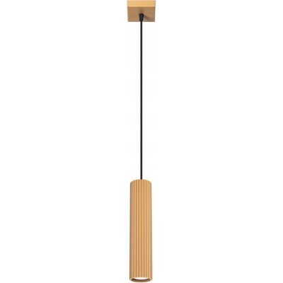 Lampa wisząca złota 1xGU10 10W KARBON do kuchni Sollux Lighting Lampa wisząca złota 1xGU10 10W KARBON do kuchni Sollux Lighting
