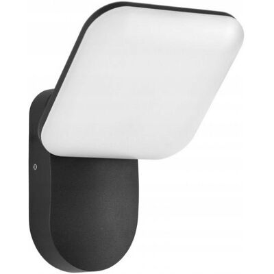 ITALUX Lampa zewnętrzna kinkiet elewacyjny LED czarny na ścianę domu taras - NAMMI ITALUX Lampa zewnętrzna kinkiet elewacyjny LED czarny na ścianę domu taras - NAMMI