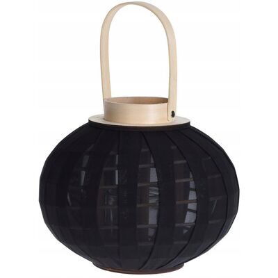 Home Styling Collection Lampion DREWNIANY CZARNY latarnia na świeczkę świecznik BOHO do domu ogrodu Home Styling Collection Lampion DREWNIANY CZARNY latarnia na świeczkę świecznik BOHO do domu ogrodu