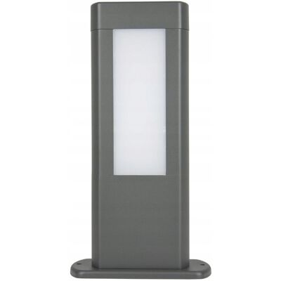 Słupek oświetleniowy zewnętrzny LED nowoczesny ciemny szary 30 cm SU-MA Słupek oświetleniowy zewnętrzny LED nowoczesny ciemny szary 30 cm SU-MA