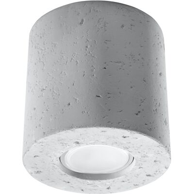 SOLLUX LIGHTING Sollux Spot ORBIS Beton 40W Szara Lampa Sufitowa GU10 Reflektorki SOLLUX LIGHTING Sollux Spot ORBIS Beton 40W Szara Lampa Sufitowa GU10 Reflektorki