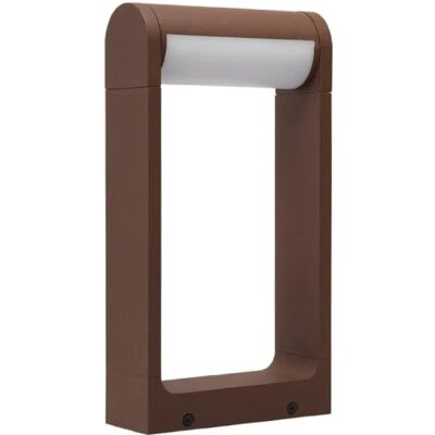 AZzardo Stojąca Lampa Słupek Frame Brązowy Az6685 1xled 12w 4000k Ip65 Do Ogrodu AZzardo Stojąca Lampa Słupek Frame Brązowy Az6685 1xled 12w 4000k Ip65 Do Ogrodu